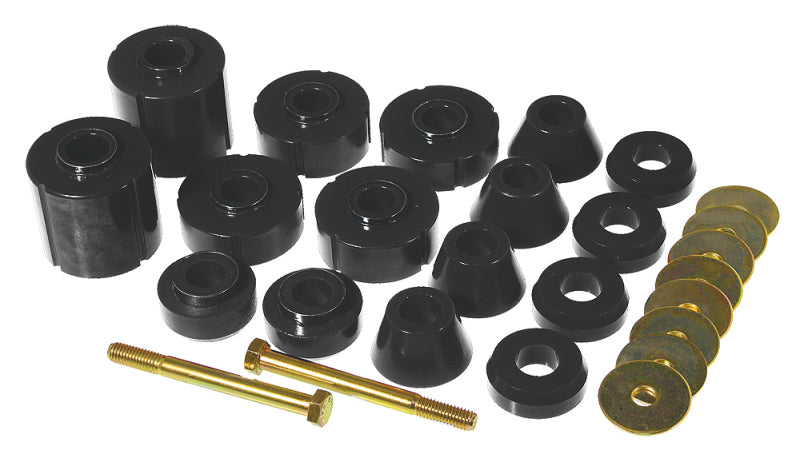 Prothane 75-79 GM 1/2 / 3/4 / 1T 2/4wd Body Mount - Black - part 7-135-BL - TLNS Motorsports