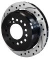 Wilwood Rotor-2.32in Offset-SRP-BLK-Drill-RH 12.19 x .810 - 5 Lug - Wilwood - part 160-9814-BK - TLNS Motorsports
