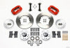 Wilwood Forged Dynalite Front Kit 11.00in Red 82-92 Camaro//Firebird - Wilwood - part 140-11012-R - TLNS Motorsports