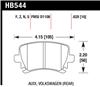 Hawk 06 Audi A6 Quattro Avant / 06-09 A6 Quattro  HP+ Rear Brake Pads - Hawk Performance - part HB544N.628 - TLNS Motorsports