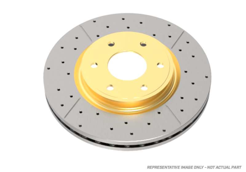 DBA 94-97/99-05 MX-5 Miata Front Drilled & Slotted Street Series Rotor - DBA - part DBA538X - TLNS Motorsports