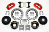 Wilwood Narrow Superlite 4R Rear P-Brk Kit 12.88in Drilled Red Chevy 12 Bolt-Spec 3.15in Bearing - Wilwood - part 140-9215-DR - TLNS Motorsports