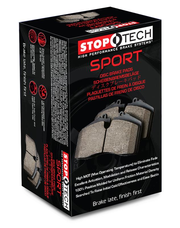 StopTech Performance 02-03 WRX Front Brake Pads - part 309.07210 - TLNS Motorsports