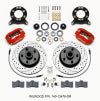 Wilwood Forged Dynalite-M Front Kit 11.30in 1 PC Rotor&Hub Drill-Red 1965-1969 Mustang Disc & Drum - Wilwood - part 140-13476-DR - TLNS Motorsports