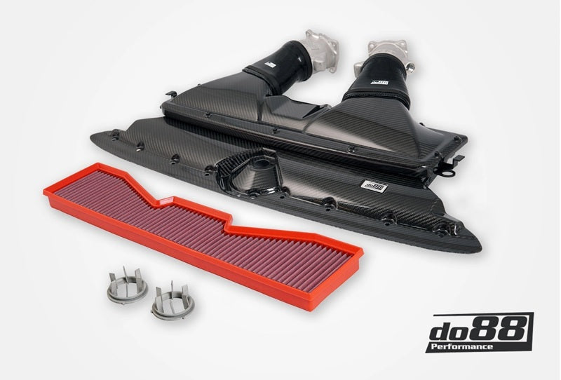 do88 2020+ Audi RS6/RS7 4.0T V8 (C8) Carbon Fiber Intake System + Hybrid Air Straighteners - do88 - part LF-300-S-WTTE - TLNS Motorsports