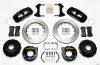 Wilwood AERO4 Rear P-Brake Kit 14.00in Big Ford Old Style 2.36in Offset - Wilwood - part 140-10947 - TLNS Motorsports