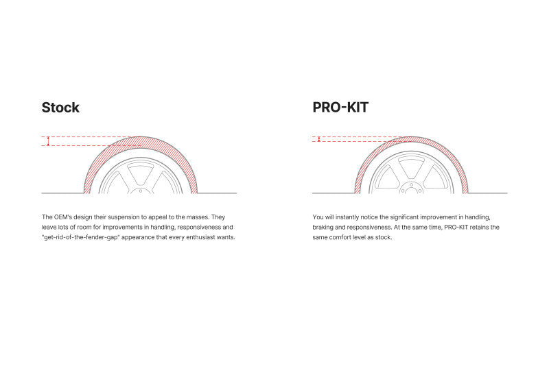 Eibach Pro-Kit for 2017 Honda Civic Type R 1.0in Front 1.0in Rear - part E10-40-036-03-22 - TLNS Motorsports