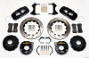 Wilwood AERO4 Rear P-Brake Kit 14.00in Drilled Mopar/Dana 2.36in Off w/Snap Ring Bearing - Wilwood - part 140-10951-D - TLNS Motorsports