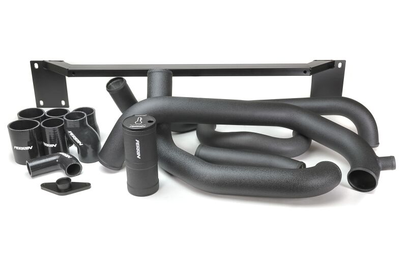 PERRIN 08-14 Subaru STI Front Mount Intercooler Boost Tube Kit - Black - Perrin Performance - part PSP-ITR-430-3BK - TLNS Motorsports