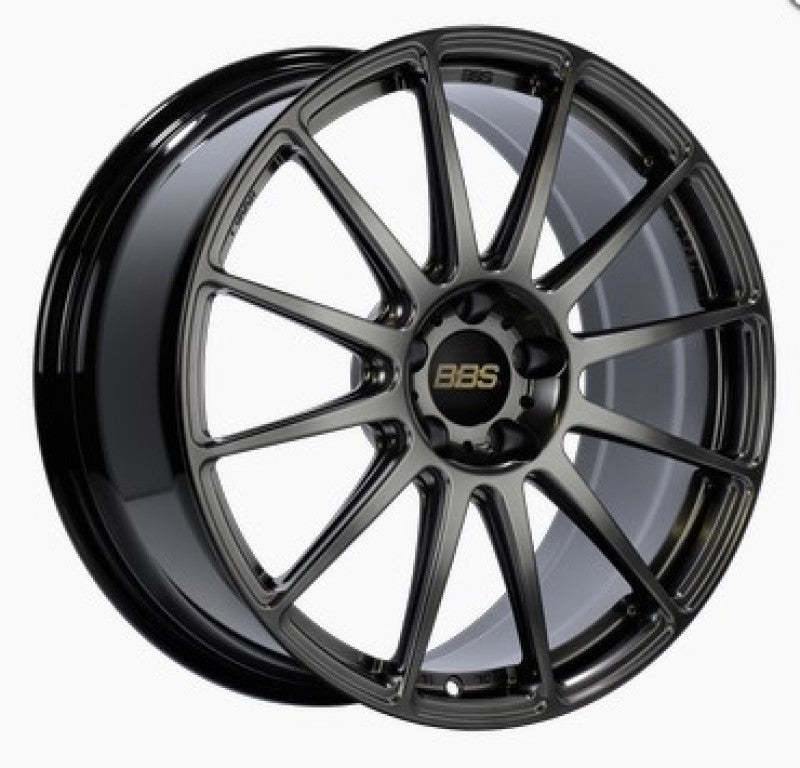 BBS FS 19x9 5x112 ET25 Diamond Black Wheel -82mm PFS/Clip Required - part FS002DBK - TLNS Motorsports