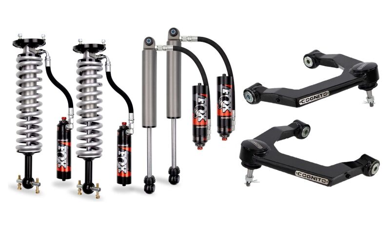 Cognito 19-25 Chevy/GMC Silv/Sierra 1500 1in Elite Leveling Kit w/ Fox 2.5 Elite Perf Shocks - Cognito - part 210-P1298 - TLNS Motorsports