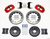 Wilwood Narrow Superlite 6R Front Hat Kit 13.06in Drill Red Nissan 350Z/Fiti G35 - Wilwood - part 140-9190-DR - TLNS Motorsports