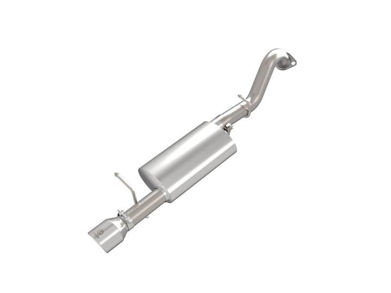 aFe 14-19 Toyota Corolla 1.8L Takeda 2.5in 304SS Axle-Back Exhaust w/ Polished Tip - aFe - part 49-36083-P - TLNS Motorsports