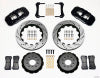 Wilwood AERO6 Front Hat Kit 14.00 Drilled 2005-2014 Mustang - Wilwood - part 140-10830-D - TLNS Motorsports