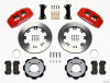 Wilwood Dynapro 6 Front Hat Kit 12.19in Red 2011 Fiesta - Wilwood - part 140-11899-R - TLNS Motorsports