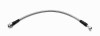 Wilwood 15in OAL Flexline -3 Hose to 45 Deg. Block M10 x 1.00 Bubble Flare - Wilwood - part 220-8515 - TLNS Motorsports