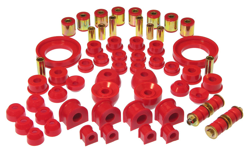 Prothane 90-93 Honda Accord Total Kit - Red - part 8-2006 - TLNS Motorsports