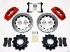 Wilwood TC6R Rear Kit 16.00in Drilled Red 1999-2010 GM H2 / 2500 4.63 Cntr - Wilwood - part 140-9405-DR - TLNS Motorsports