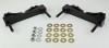 Wilwood Brackets (2) - w/Mounting Kit -W4A - P-Brake Kit 14in Rotor - Wilwood - part 249-10957L/R - TLNS Motorsports