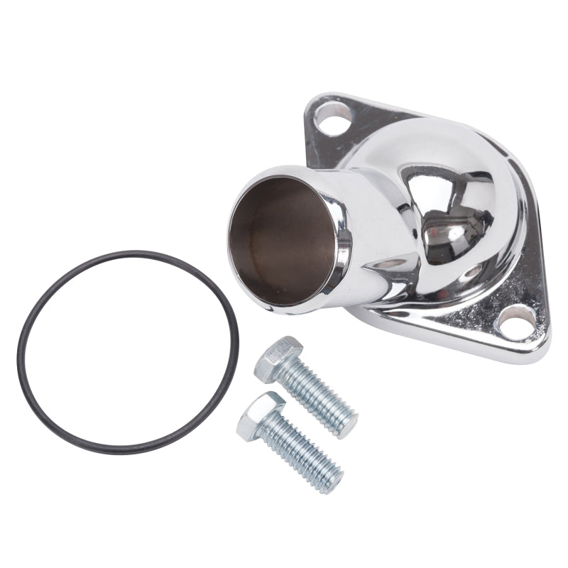 Edelbrock Chevy 4.3L V6/Chevy V8 15 Deg. Chrome Waterneck - Edelbrock - part 4809 - TLNS Motorsports