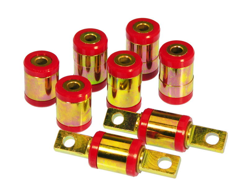 Prothane 96-00 Honda Civic Rear Upper/Lower Control Arm Bushings - Red - part 8-306 - TLNS Motorsports