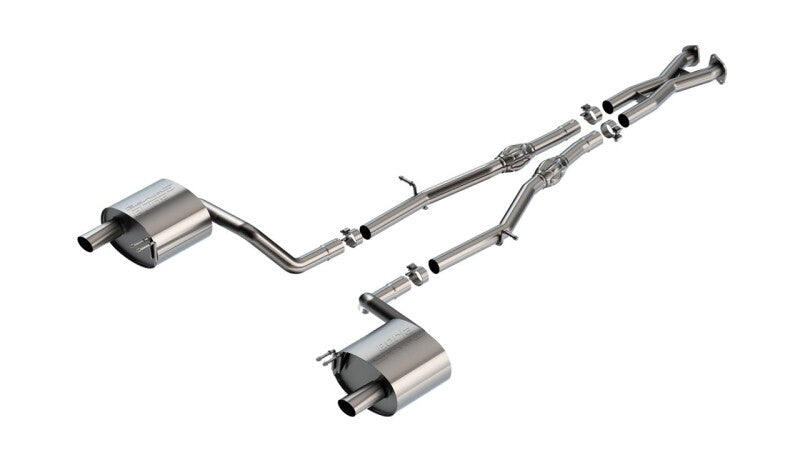 Borla 19-21 Genesis G70 3.3L V6 Twin Turbo S-type Cat-Back Exhaust - Borla - part 141018 - TLNS Motorsports