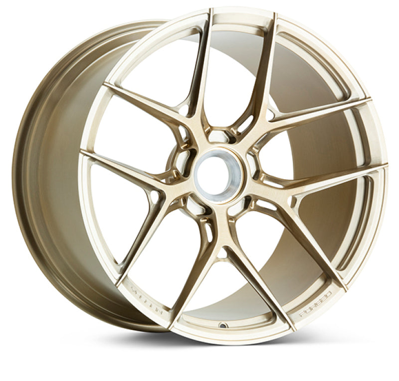 Vossen Forged S21-01 - 22x11.5 - 5x132 - ET24 - 66.5 - Brushed Patina Gold Wheel - BMW M5 G9x Fitmen - Vossen - part S21-01-2M504 - TLNS Motorsports