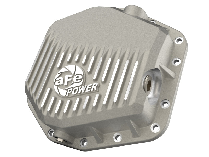 aFe 22-25 Ford Bronco Raptor V6 Rear Diff Cover - Raw w/ Machined Fins - aFe - part 46-71460A - TLNS Motorsports
