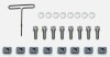 Wilwood Rotor Bolt Kit - Dynamic Rear 8 Bolt with T-Nut Tool - Wilwood - part 230-6709 - TLNS Motorsports