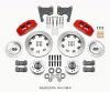 Wilwood Dynapro 6 Front Hub Kit 12.19in Red 65-72 CDP C Body -Drum - Wilwood - part 140-15198-R - TLNS Motorsports
