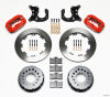Wilwood Forged Dynalite P/S Rear Kit Red New Big Ford 2.50in Offset - Wilwood - part 140-2118-R - TLNS Motorsports