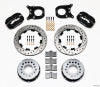 Wilwood Forged Dynalite P/S Rear Kit Drilled Rotor Chev 12 Bolt w/Clip Eliminator - Wilwood - part 140-5236-BD - TLNS Motorsports