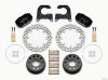 Wilwood Dynapro Lug Mount Single Rear Dynamic Kit SA Drilled M-W/Lamb Ends .690in Studs - Wilwood - part 140-12551-D - TLNS Motorsports