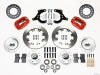 Wilwood Forged Dynalite Front Kit 11.75in Red 59-64 Chevy Impala / 63-64 Corvette - Wilwood - part 140-11011-R - TLNS Motorsports