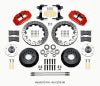 Wilwood Narrow Superlite 6R Front Hub Kit 12.88in Drill Red 82-92 Camaro//Firebird - Wilwood - part 140-15278-DR - TLNS Motorsports