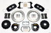Wilwood AERO4 Rear P-Brake Kit 14.00in Small Ford 2.66in Offset - Wilwood - part 140-10946 - TLNS Motorsports