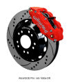 Wilwood Narrow Superlite 6R Front Hat Kit 14.00 Drilled Red 63-87 C10 w/ Wilwood Pro Spindles - Wilwood - part 140-15304-DR - TLNS Motorsports