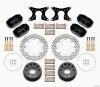 Wilwood Dynapro Lug Mount Dual Rear Dynamic Kit SA Drilled 58-64 Olds/Pont .690in Studs - Wilwood - part 140-12556-D - TLNS Motorsports