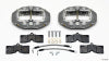 Wilwood D8-4 Rear Caliper Kit Clear Corvette C2 / C3 65-82 - Wilwood - part 140-10790 - TLNS Motorsports