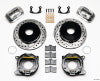 Wilwood Forged Dynalite P/S P-B Kit Drilled Polished Big Ford New 2.50in Offset Currie Blank - Wilwood - part 140-7150-DP - TLNS Motorsports