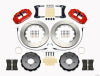 Wilwood Narrow Superlite 6R Front Hat Kit 14.00in Red 2005-Up Mazda Miata w/ Lines - Wilwood - part 140-12911-R - TLNS Motorsports