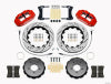 Wilwood Narrow Superlite 6R Front Hat Kit 14.00in Drill Red 2005-Up Mazda Miata w/ Lines - Wilwood - part 140-12911-DR - TLNS Motorsports