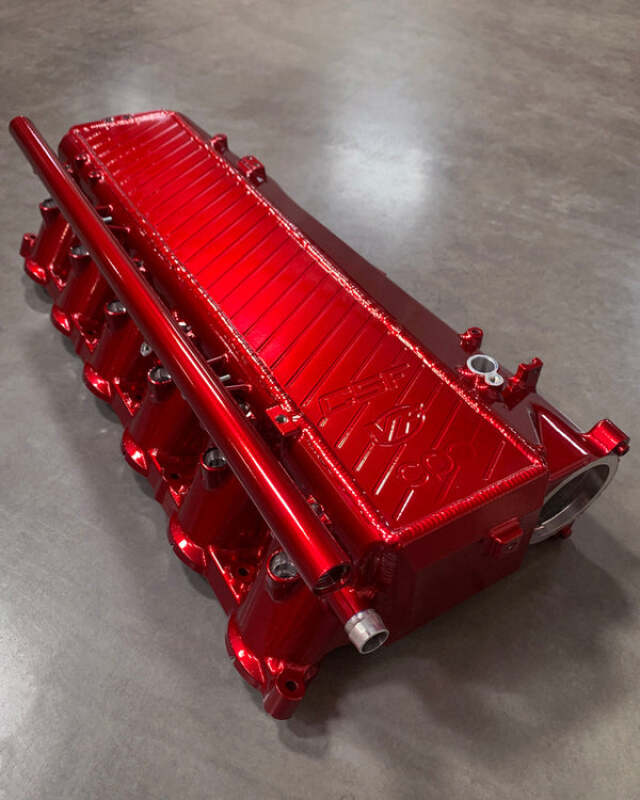 CSF BMW Gen 1 B58 Charge-Air-Cooler Manifold - Candy Apple Red - CSF - part 8300CAR - TLNS Motorsports