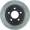 StopTech Power Slot 03-08 Crown Victoria/Grand Marquis Rear Right Slotted Rotor - Stoptech - part 126.61073SR - TLNS Motorsports