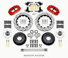 Wilwood Narrow Superlite 6R Front Hub Kit 14.00in Drill Red 82-92 Camaro//Firebird - Wilwood - part 140-15279-DR - TLNS Motorsports