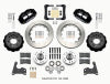 Wilwood Narrow Superlite 6R Front Hub Kit 14.00in 65-72 CDP C Body -Drum - Wilwood - part 140-15200 - TLNS Motorsports