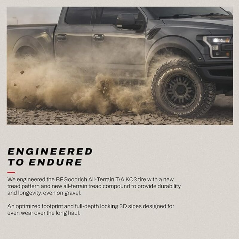 BFGoodrich All Terrain TA KO3 35X12.50R17/D 119R - part 03347 - TLNS Motorsports