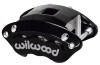Wilwood Caliper-D154-Black 2.50in Piston 1.04in Disc - Wilwood - part 120-11870-BK - TLNS Motorsports