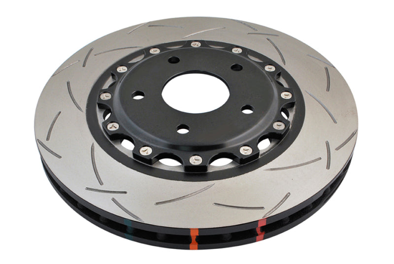 DBA 05-12 Corvette C6 w/Z51 pkg Front Slotted 5000 Series 2 Piece Rotor Assembled w/ Black Hat - DBA - part DBA52990BLKS - TLNS Motorsports