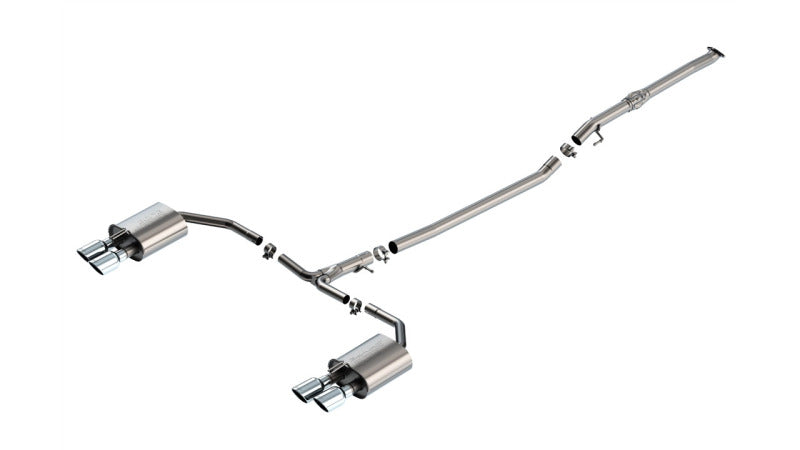 Borla 2025 Kia K5 GT 2.5L 4 Cyl S-type Cat-Back Exhaust w/ 3.5in Tips - Borla - part 141014 - TLNS Motorsports
